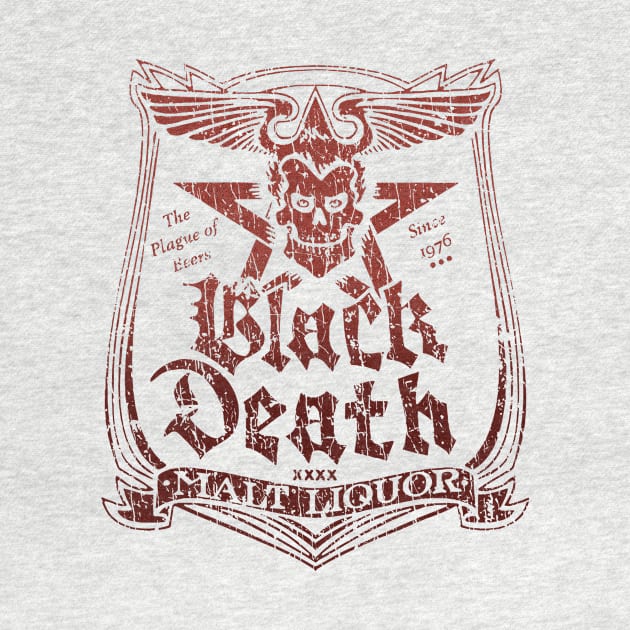 Black Death Malt Liquor 70s - RETRO STYLE by lekhartimah